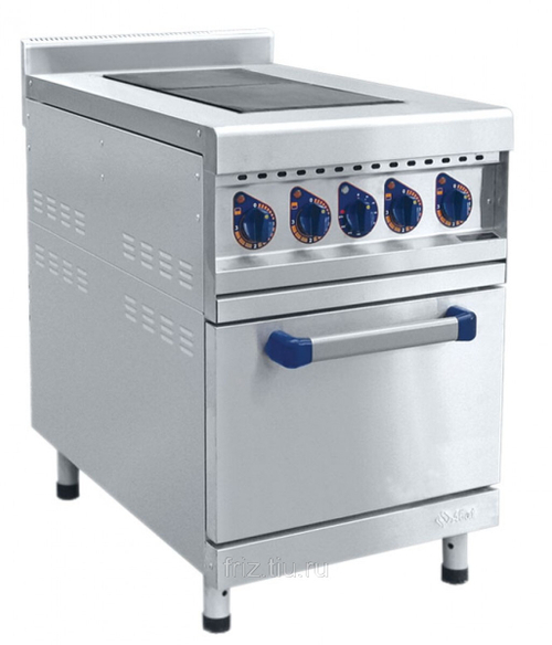 Плита электрическая двухконфорочная с жарочным шкафом Abat ЭП-2ЖШ