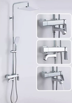 Душевая стойка со смесителем Gappo G2418-20