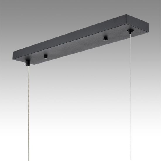 8240/5 COMFI LN25 198 черный, металл/акрил Светильник подвесной LED GX53 5*7W 220V LANIKA