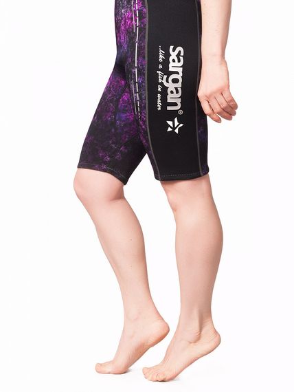 Гидрокостюм Sargan Nero 2.0 Shorty lady 2 мм GalaxyAPE-07/черный