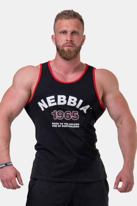 Майка OLD-SCHOOL MUSCLE TANK TOP 193 Черная