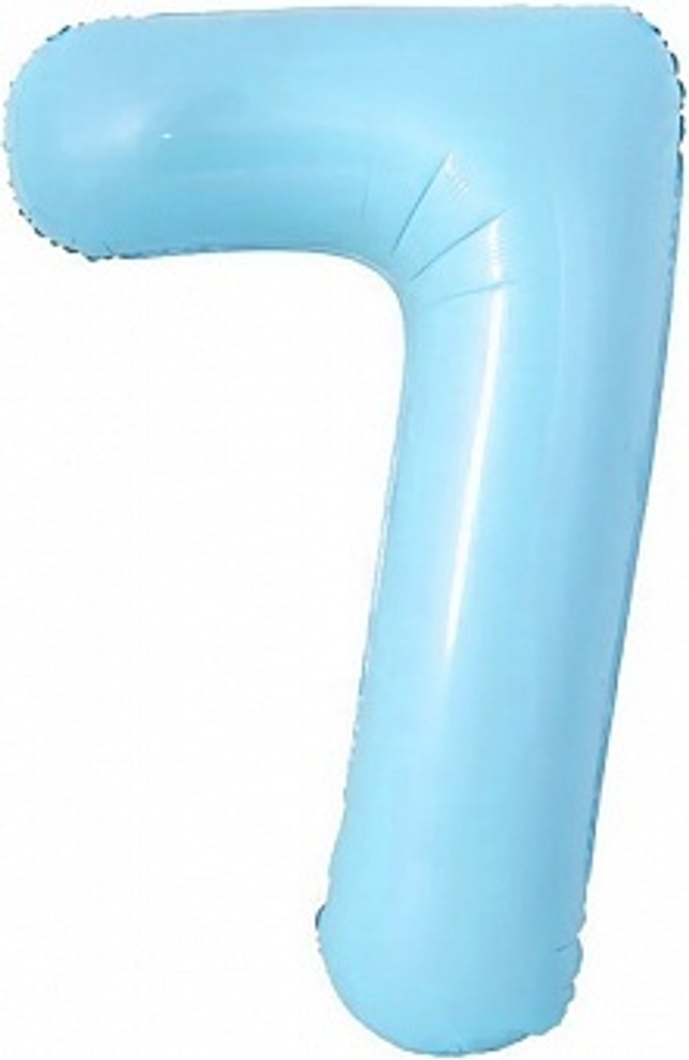 К Мини-цифра 7 Голубой 16''/41 см