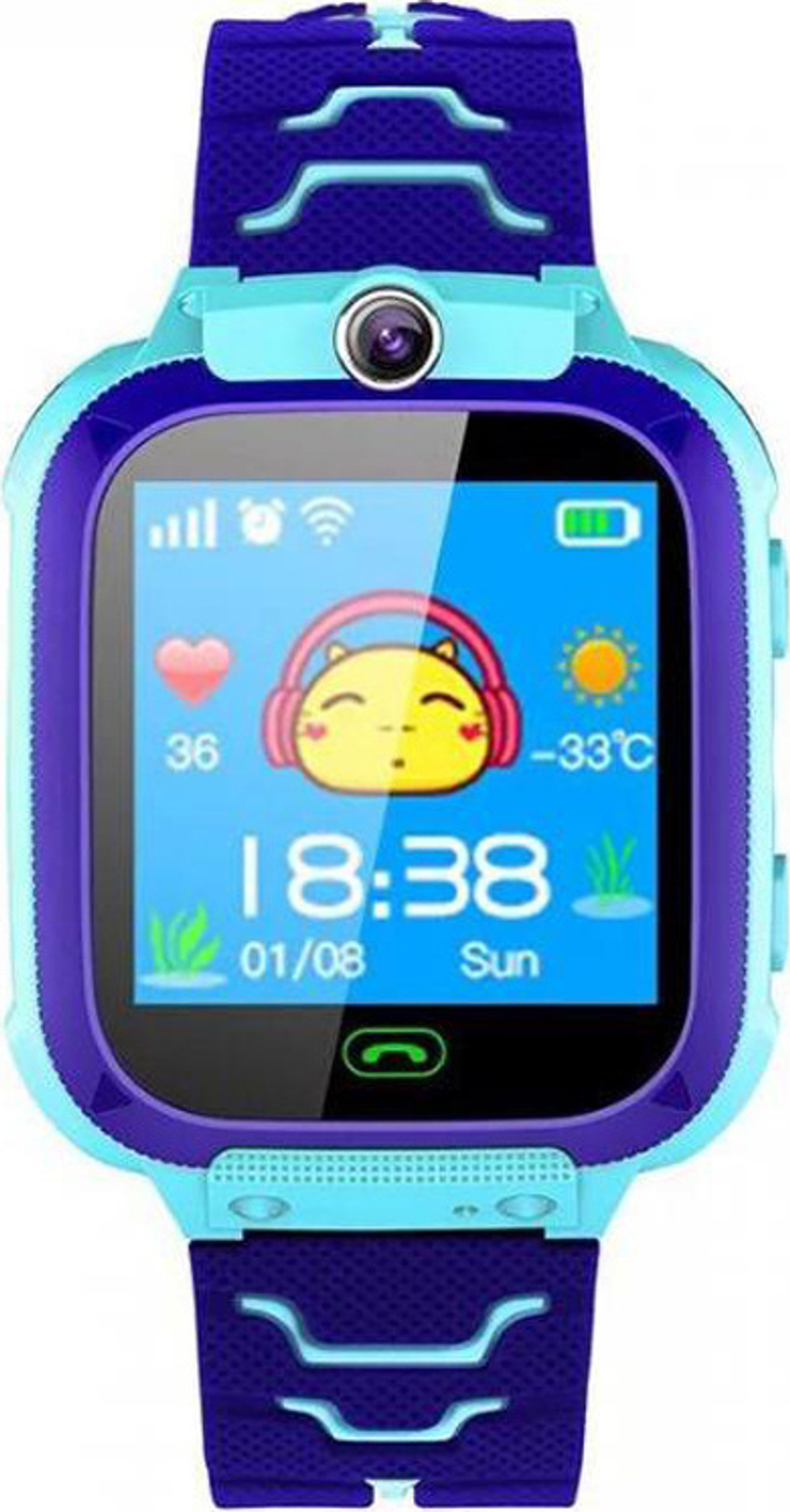 Детские часы с GPS и функцией SOS, Q88