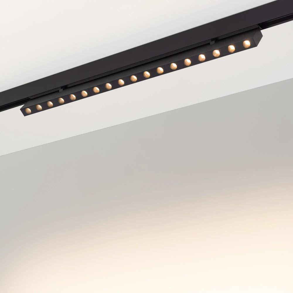 Светильник MAG-DOTS-FOLD-25-S600-18W Warm3000 (BK, 30 deg, 24V) (Arlight, IP20 Металл, 5 лет) 034221