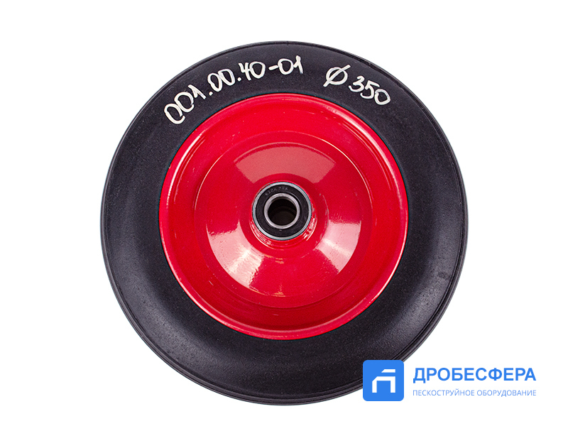 Колесо пескоструйного аппарата d 350 мм для PST-PS 160-250 арт. 001.00.40-01