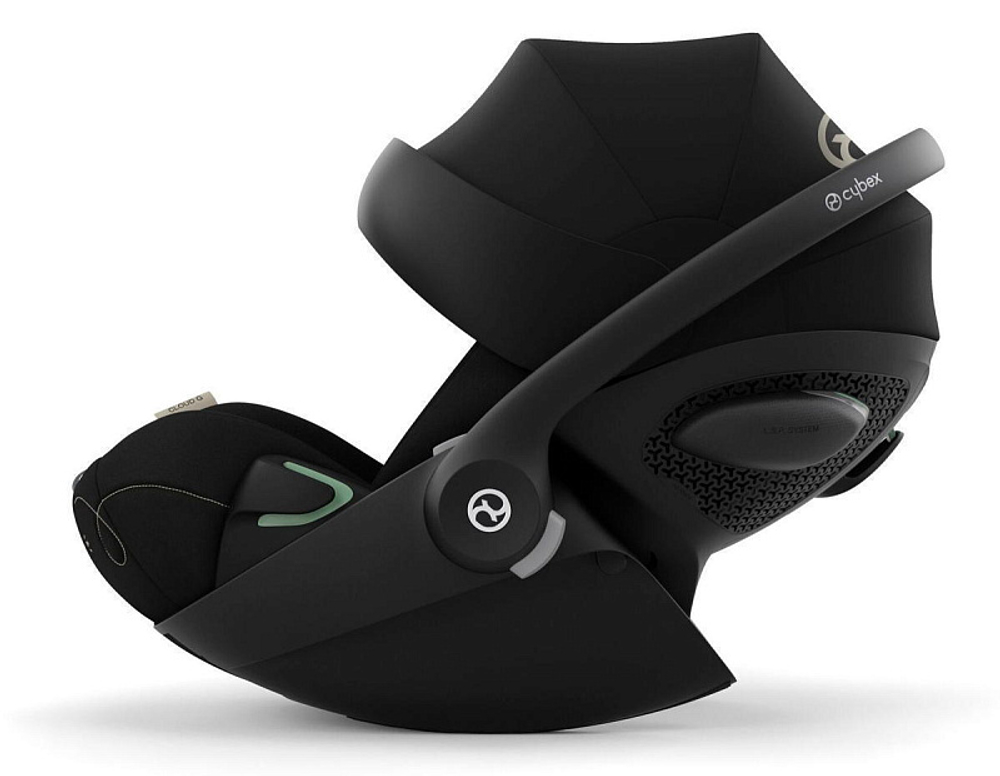 Коляска 3 в 1 Cybex Priam IV Rosegold и автокресло Cloud G i-Size Moon Black Mirage Grey