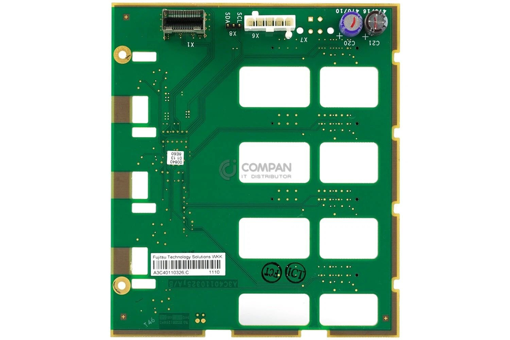 BACKPLANE A3C40110326 Fujitsu 4-секционная 3,5 LFF для TX150 S7