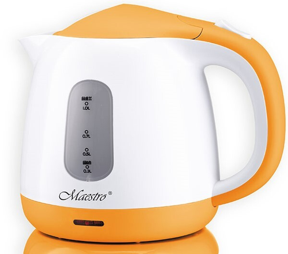MR-012-BEIGE Эл.чайники 1,0л(диск.)Maestro