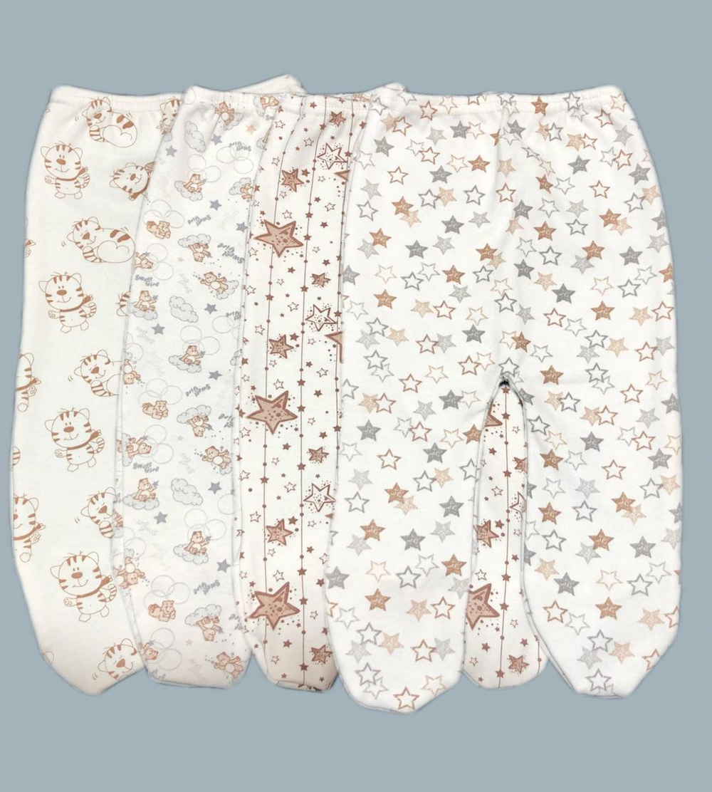 Набор ползунков (3шт), р.р. 74, цв в ассорт, (Аmoteks)