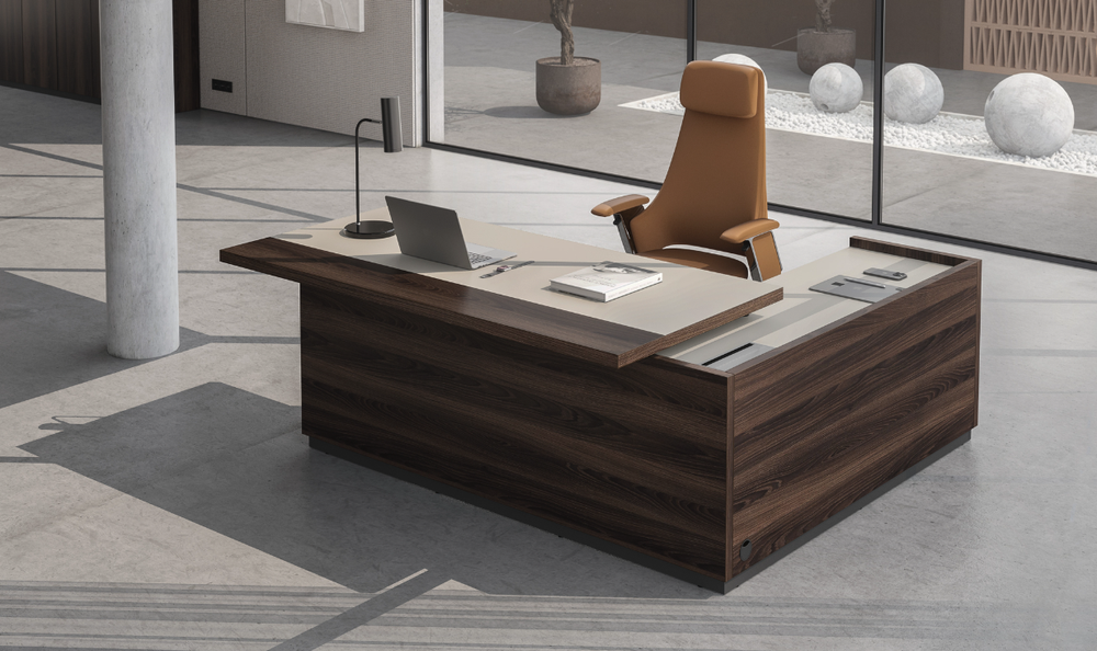 Шкаф высокий комбинированный со стеклом и 2-мя стеллажами RF.510.DA.CHBZ.PG.DA REEF (РИФФ)