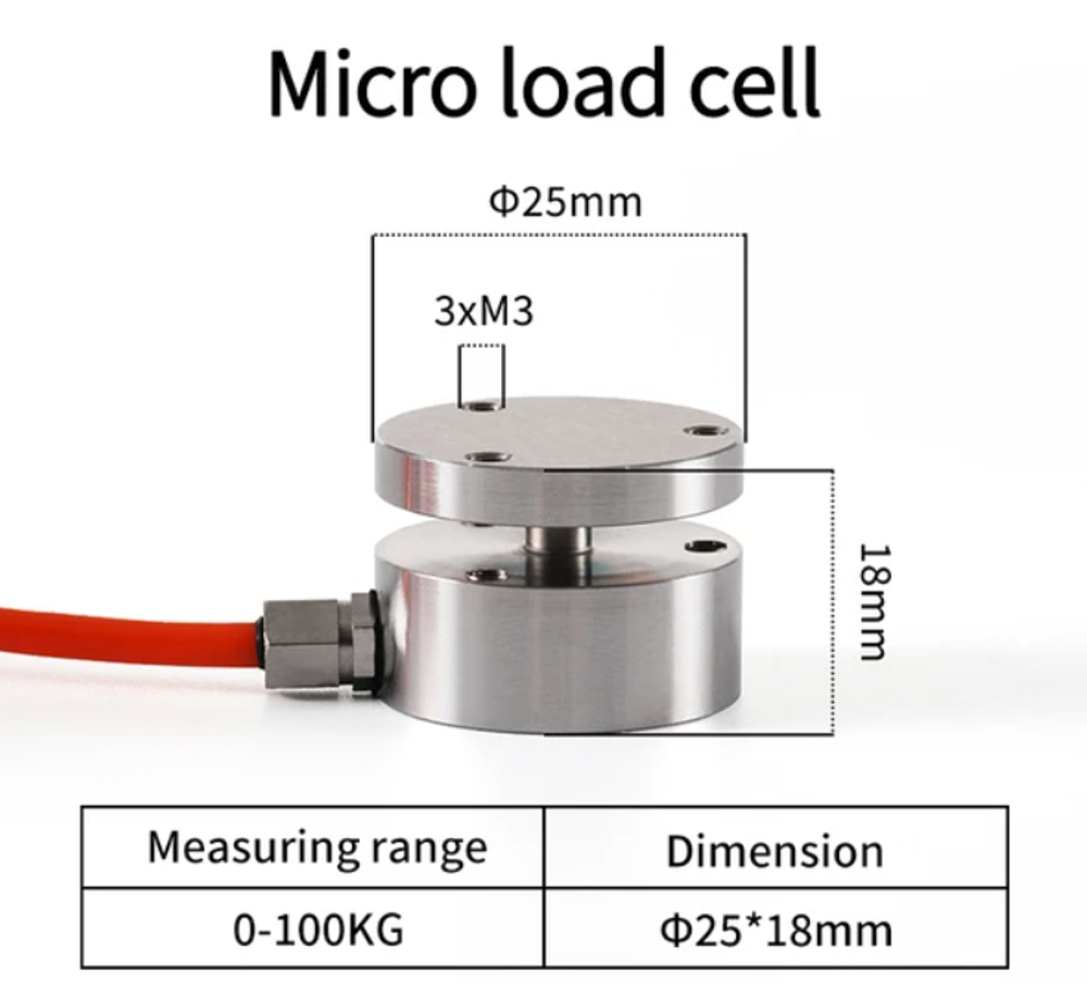 Промышленный линейный тензодатчик QLMH‑25 для весовых и силовых измерений