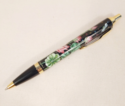 Ручка "Лотос" с ручной росписью Палех в коробке