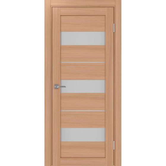 Купить Межкомнатная дверь экошпон Турин 526.122 ясень тёмный остеклённая