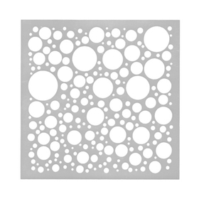 Трафарет для выпечки "Пузыри" 15х15 см