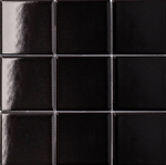 Кер. мозаика 97x97 Black Glossy (MH84000) 300х300х6