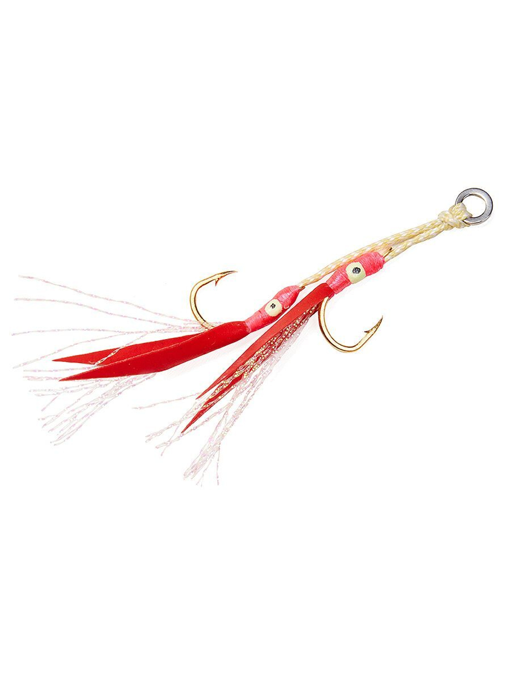 Крючок двойной Double Assist Hook ASARI Flash Fly SS #03; 1 шт.