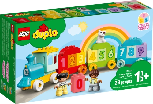Конструктор LEGO Duplo 10954 Поезд с цифрами — учимся считать