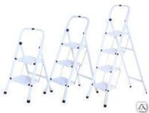 Стремянка сталь. Класс 2-х ступ.  89*45*20 ШИРОКИЕ СТУПЕНИ  (888) 92413002