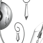 755624 Бра SCARABEO 2х35W G4 12V ХРОМ хрусталь+стекло