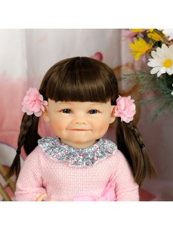 Кукла Реборн виниловая LifeReborn 55см (LR-034)