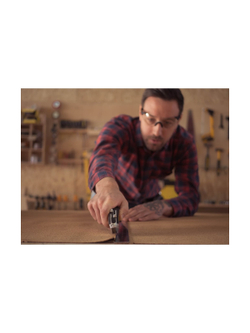 Трапециевидный нож с лезвиями двух видов Inforce 06-02-08