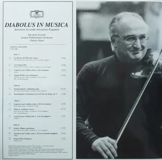 Diabolus In Musica - Accardo Interpreta Paganini - 2LP
