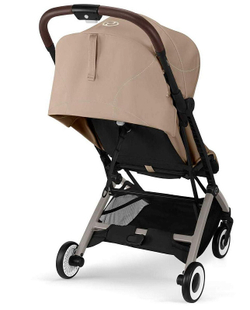 Прогулочная коляска Cybex Orfeo TPE Almond Beige с дождевиком и бампером