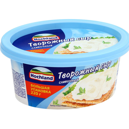 Творожный сыр Hochland сливочный 220 гр