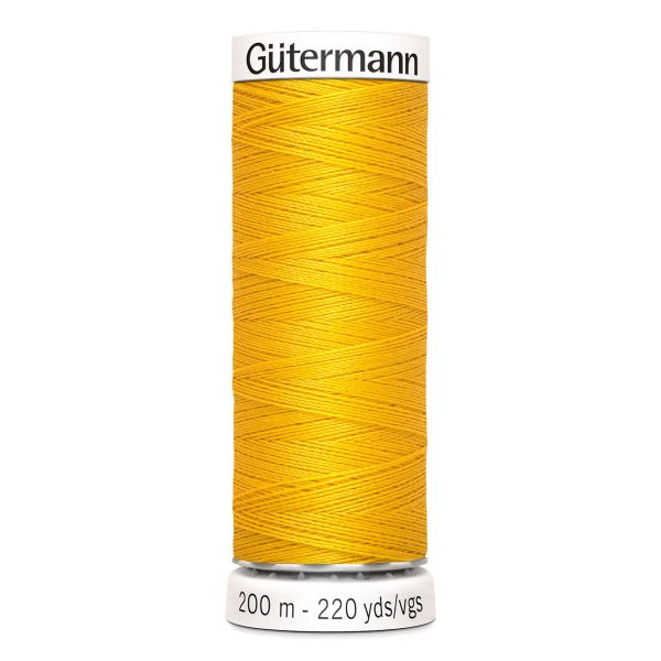 Нитки универсальные Gutermann Sew-all 100 (200 метров), 5 кат. | 106 т.желтый