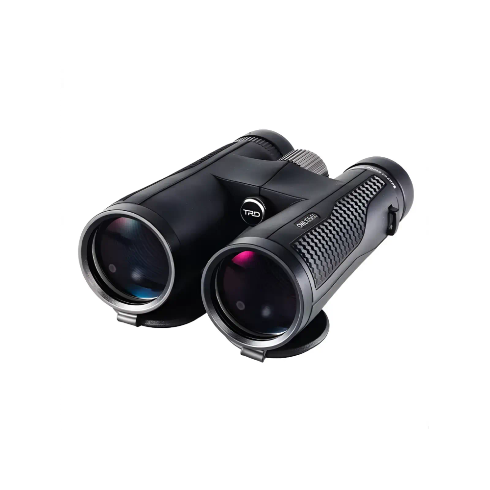 Черный бинокль TRD OWL 10.5x50 крупный план линз