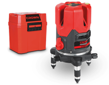 Уровень лазерный CT44024/4V 1H 1D/до 30м/диод OSRAM/ЗЕЛЕНЫЙ ЛУЧ//CROWN