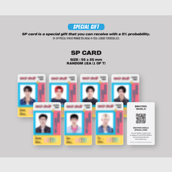 Набор ENHYPEN - [ENHYPEN WORLD COUPON CARD COLLECTION] ROCK BAND BASIC ver.