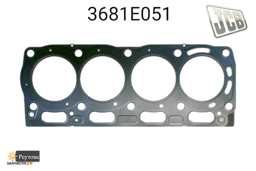 Прокладка головки блока цилиндров (ГБЦ) Perkins 3681E051, 3681E044, 3681E046