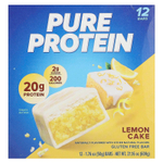 Pure Protein, батончик без глютена, со вкусом лимонного торта, 12 батончиков по 50 г (1,76 унции)