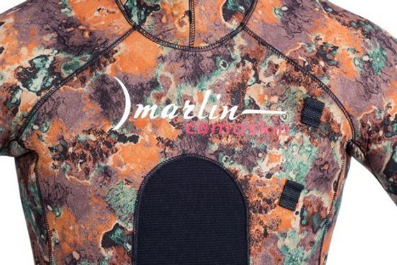 Гидрокостюм Marlin Camoskin 7 мм Коричневый