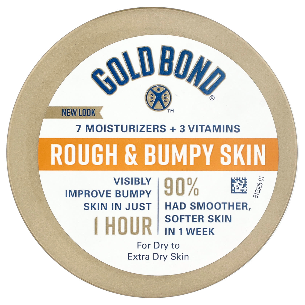 Gold Bond, Rough & Bumpy Skin, ежедневный крем для ухода за кожей, для сухой и очень сухой кожи, 226 г (8 унций)
