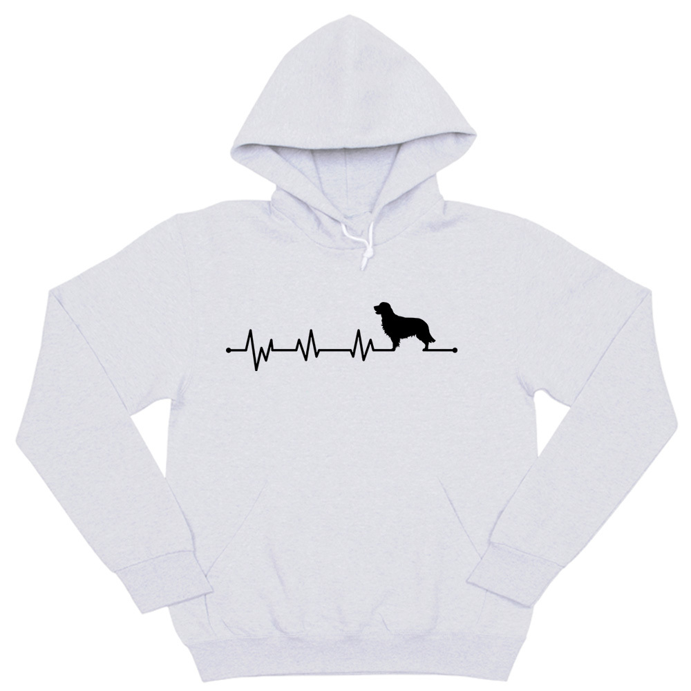 Толстовка "Голден ретривер - сердечный ритм"