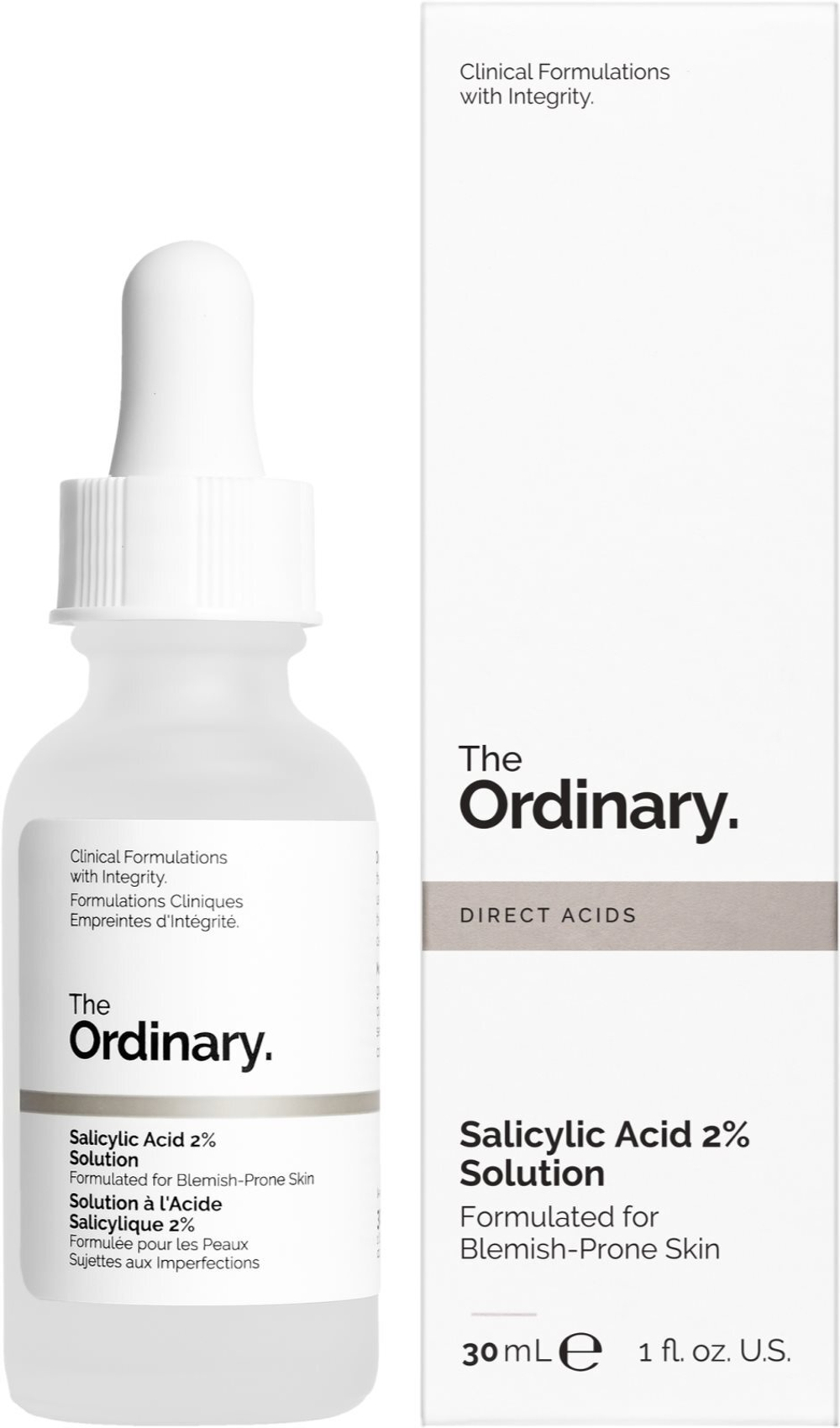 The Ordinary Salicylic Acid 2% Solution - сыворотка с салициловой кислотой /   30  ml  / GTIN 769915199581