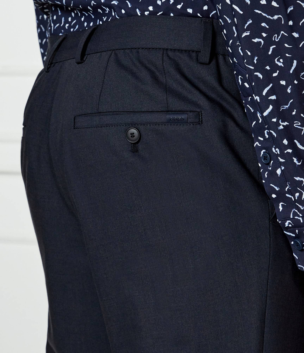 Брюки P-Genius-CW-WG-251 BOSS BLACK - темно-синий(50535040)