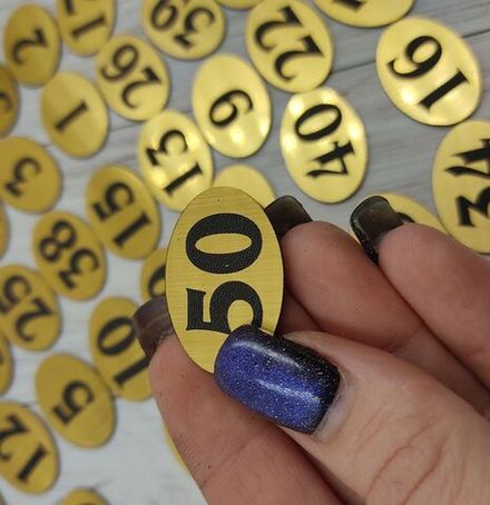 Нумерация для гардероба