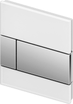 Кнопка смыва TECEsquare Urinal 9242802 белый/хром глянцевый