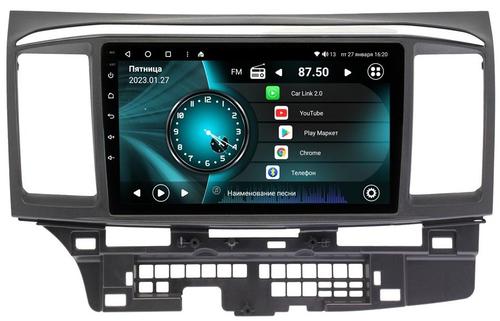 Магнитола для Mitsubishi Lancer X 2007-2016 - Vaycar VA47-0037 на Android 13, Быстрая, 4G SIM-слот