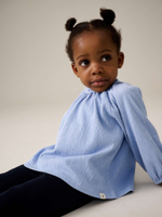 Блуза для девочки Next B33-649, Голубой