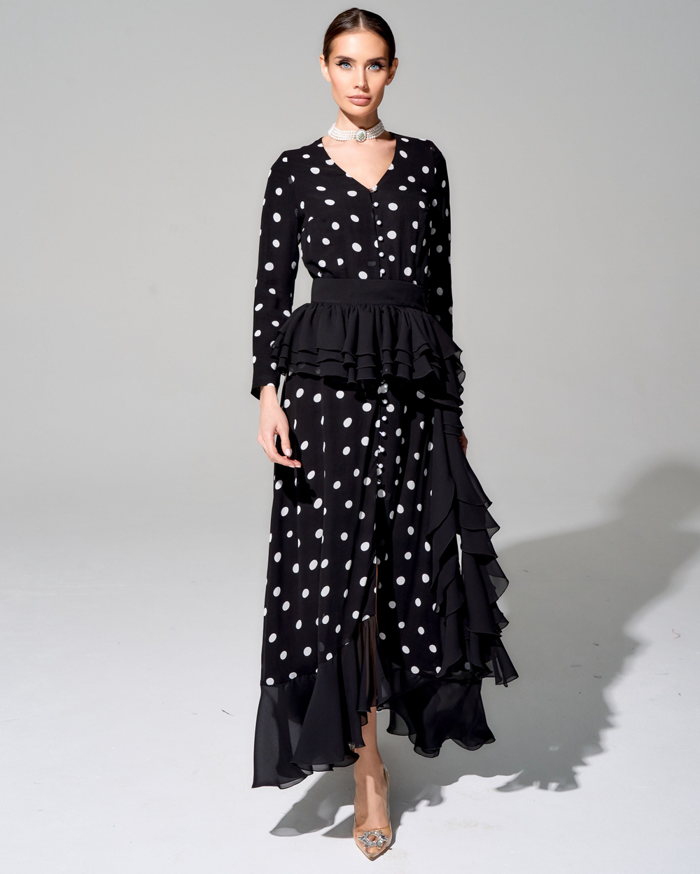 Баска из премиального шифона