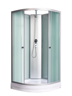 Душевая кабина RIVER NARA Б/К 100/24 МТ 100x100x206 10000002998 Универсальная Четверть круга
