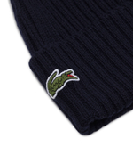 хлопковая шапка Lacoste - темно-синий(RB0001)