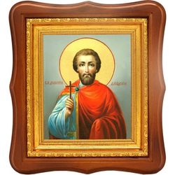 Димитрий Дабудский мученик. Икона на холсте.