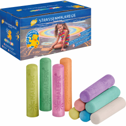 MALEFIX - Мел для рисования на асфальте 50 шт. (10 цветов) 20004