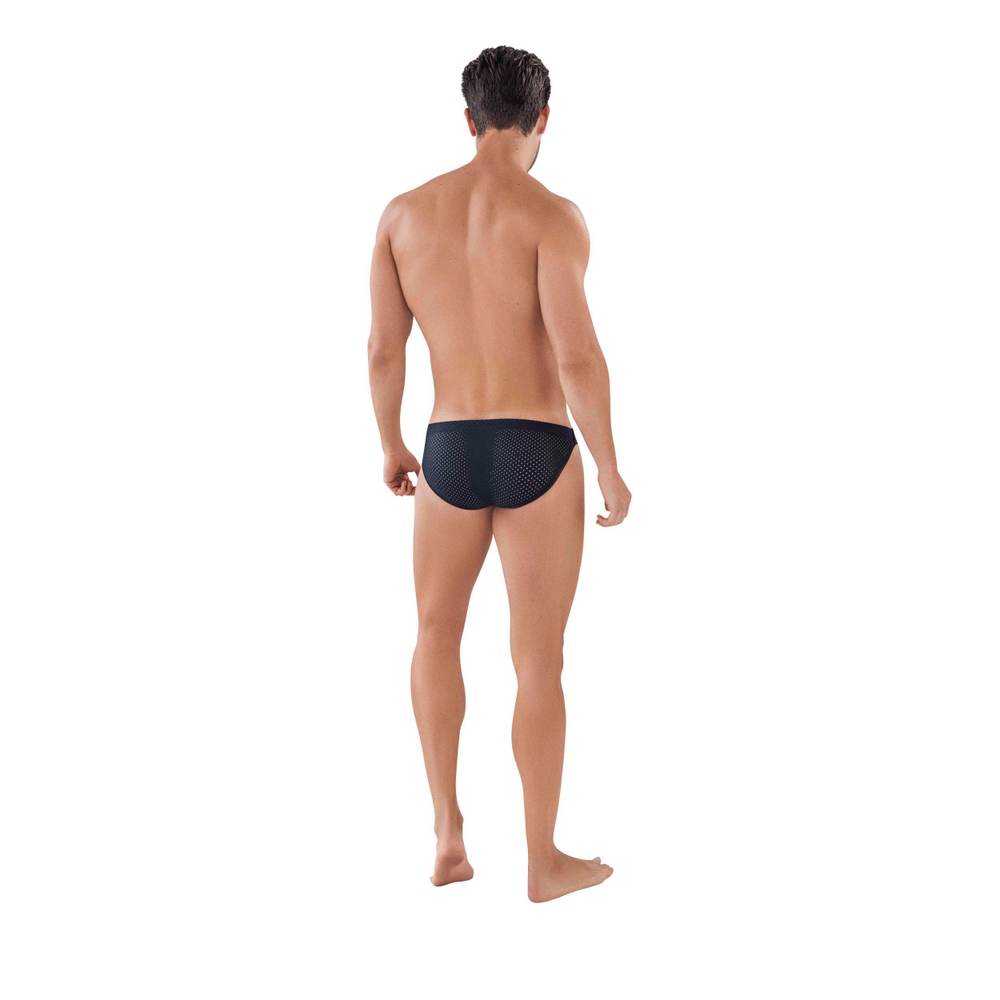 Мужские трусы слипы черные Clever Moda SECRETS BRIEF 087511