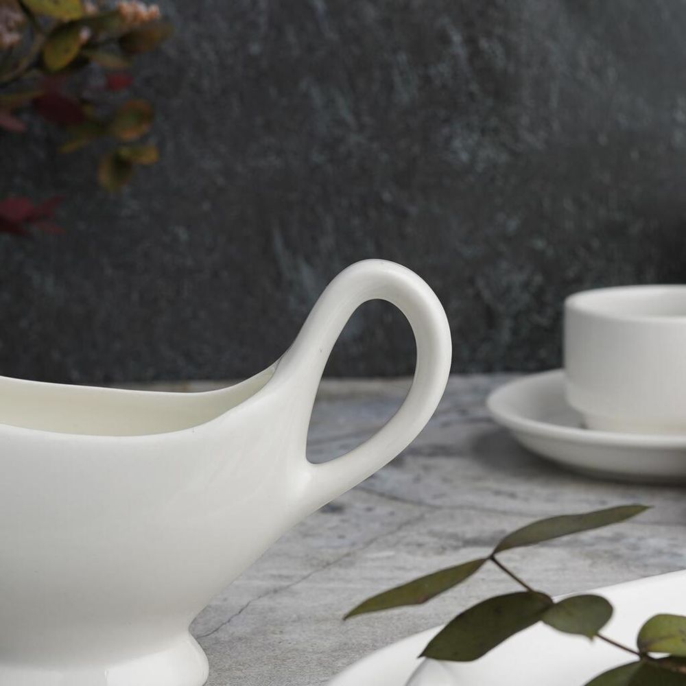 Соусник 125 мл фарфор с ручкой белый фарфор P.L. Proff Cuisine [8]